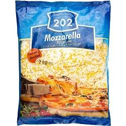 202پنیر موزارلا پرچرب2کیلو